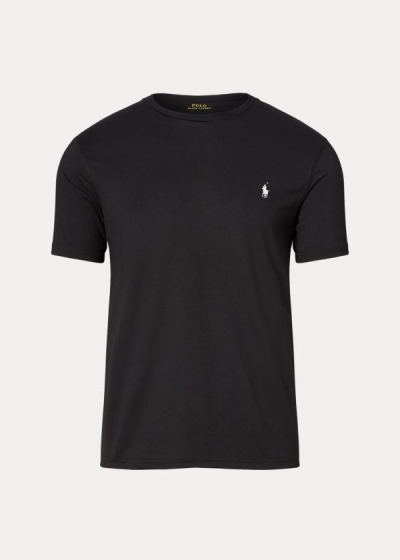 Playeras Polo Ralph Lauren Hombre Negros - Performance Jersey - ZAHXD3827